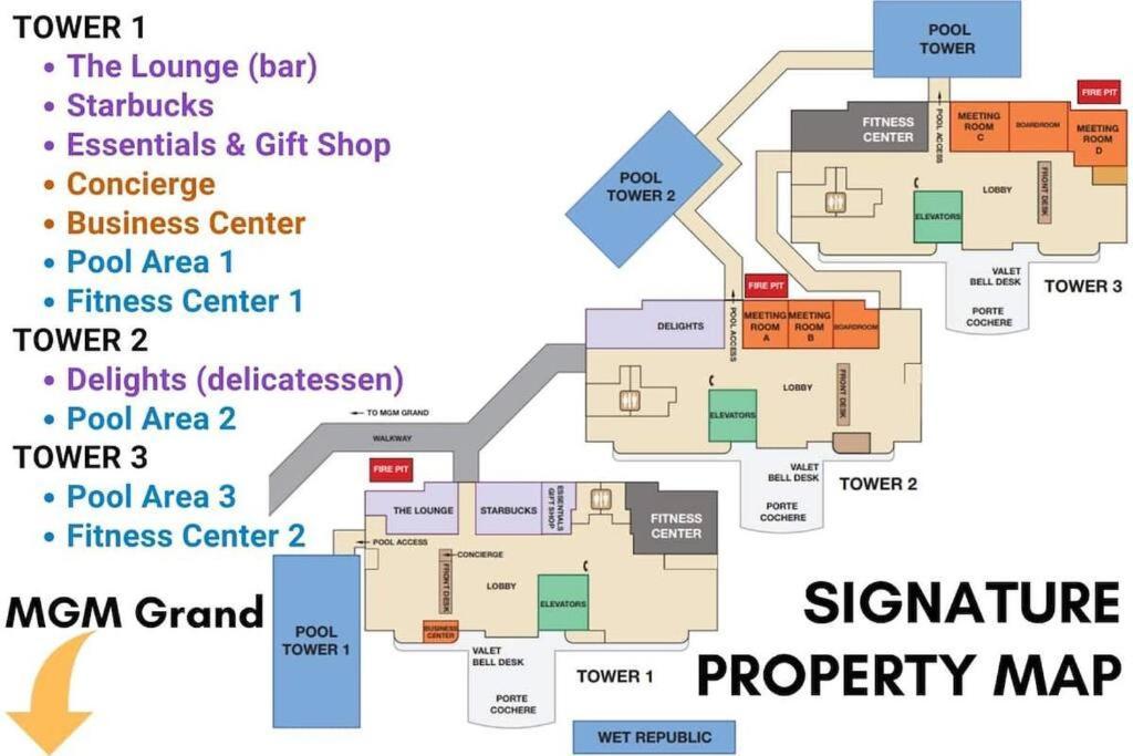 11Th Floor Mgm Signature Studio:Strip View, No Fee Λας Βέγκας Εξωτερικό φωτογραφία